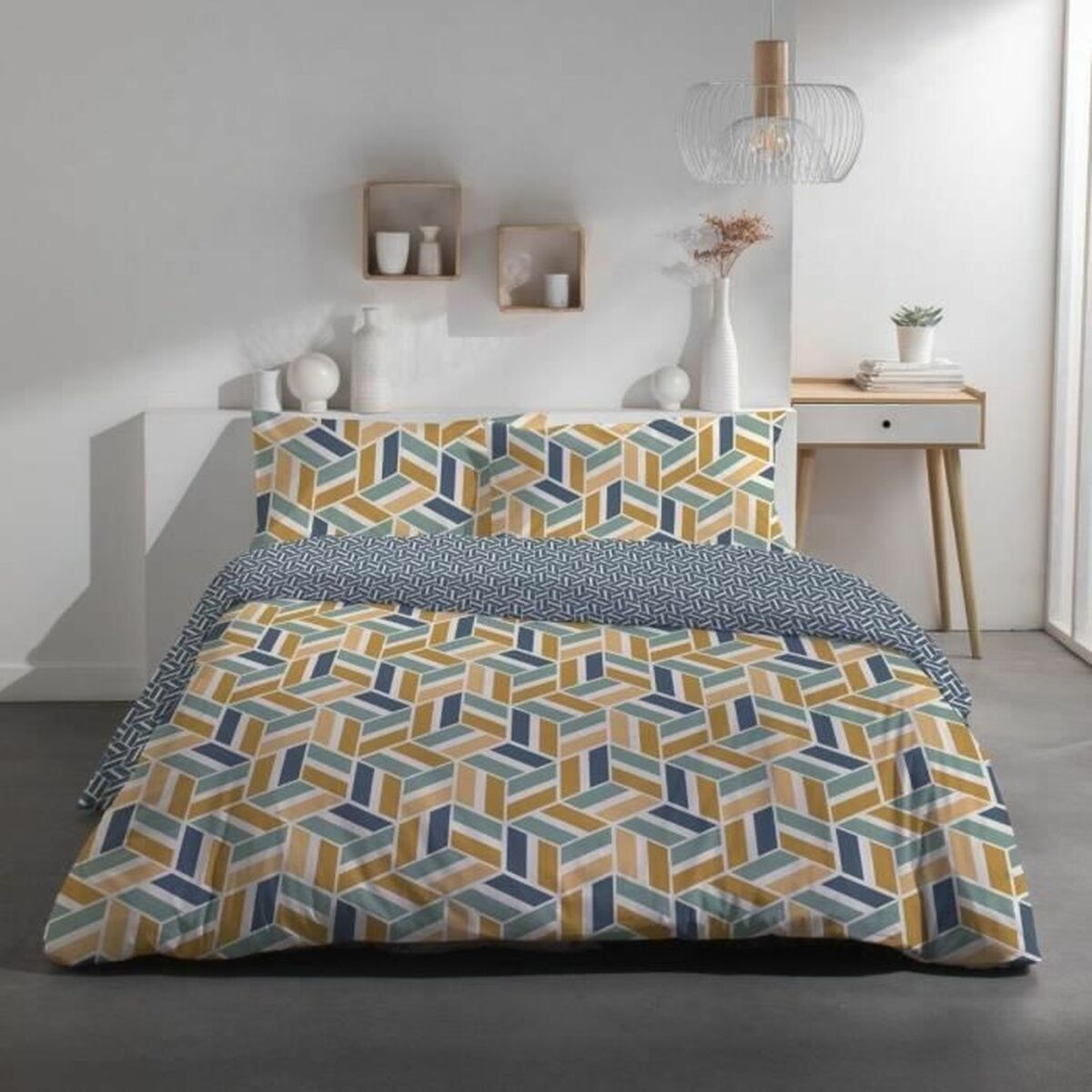 Set Lenjerie de Pat 220 x 240 cm, 100% Bumbac