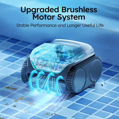 WYBOT C2 - Robot de Curățat Piscină Fără Fir cu Control prin Aplicație