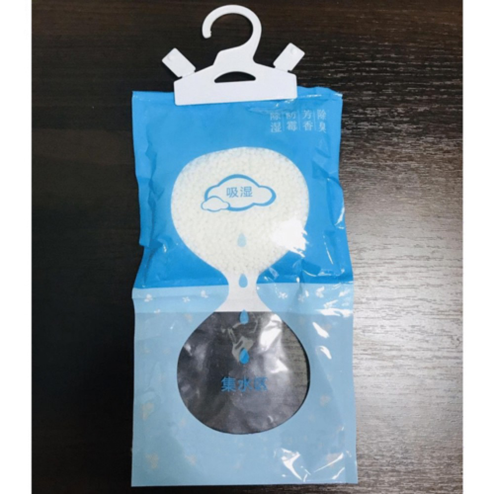 Absorbant umiditate, suspendat, dezumidificator pentru dulap, 500 ml, Bambus, 240 gr