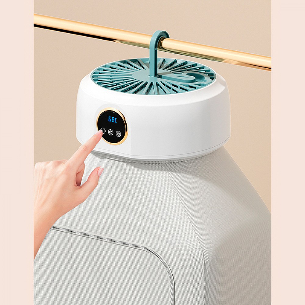 Uscător Vertical Electric Portabil cu Husă Termică, – 600W, Timer 1–8h, Control Termic 68°C