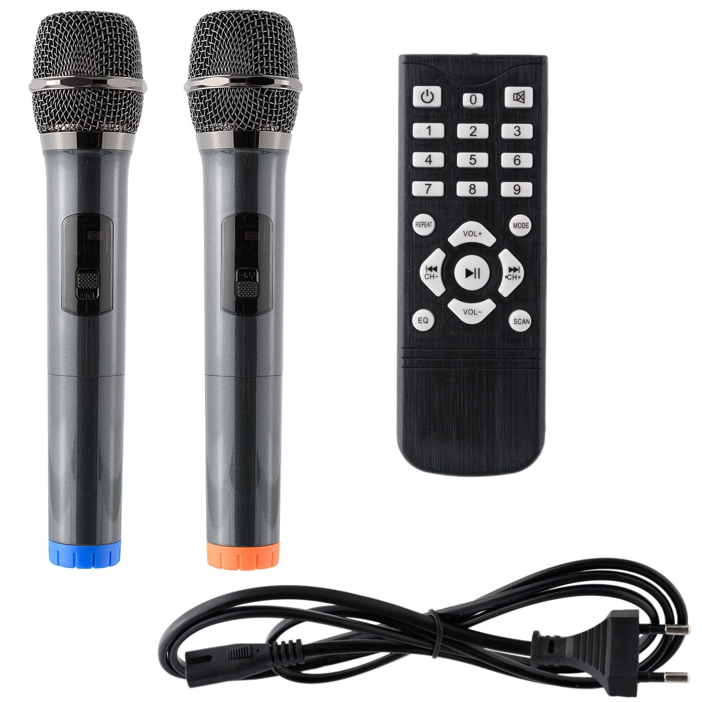 Boxă Portabilă 15 Inch pro– 1000w, 2 Microfoane Wireless, Troller Integrat