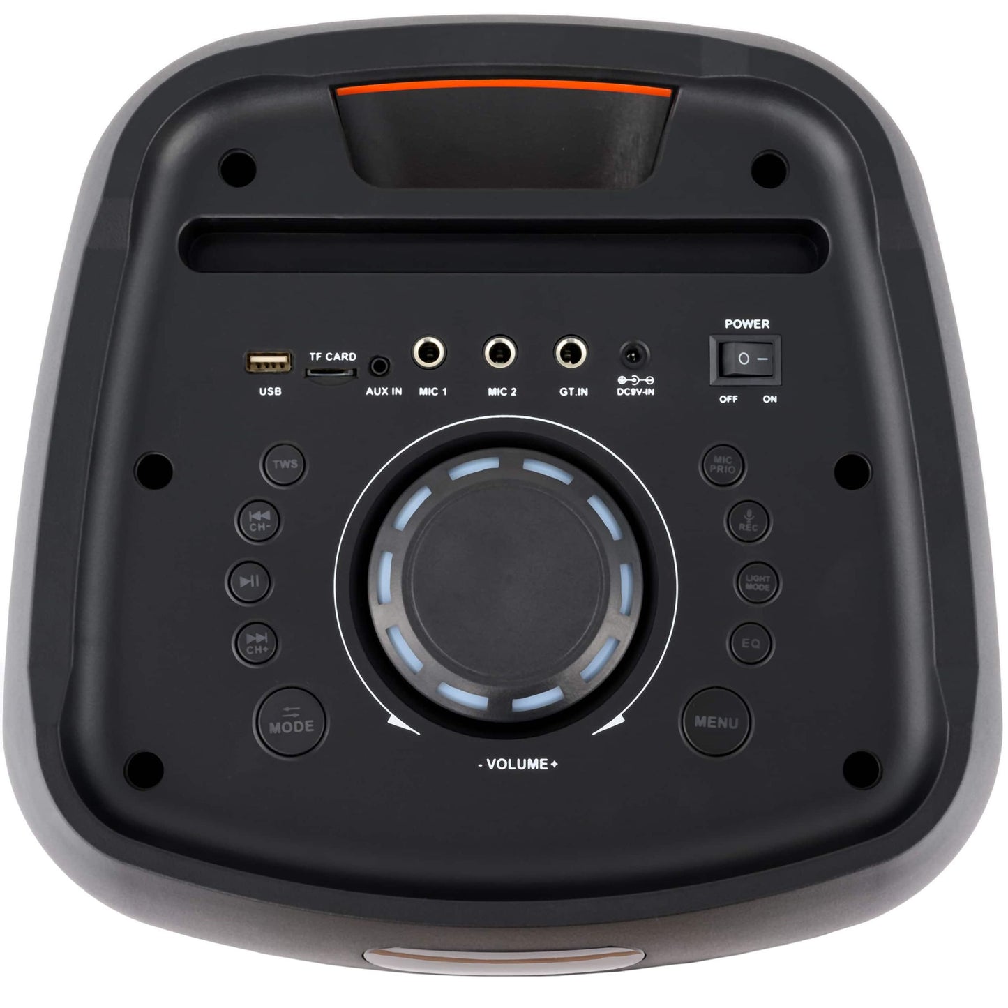 Sistem Audio boxa Portabil A2808, 800W, Bluetooth, TWS, RGB LED, Microfon Wireless