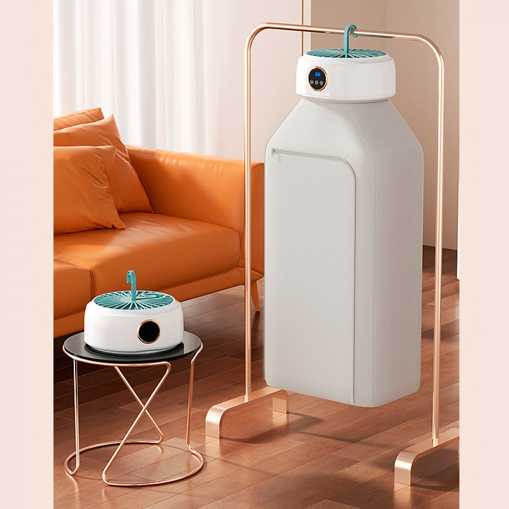 Uscător Vertical Electric Portabil cu Husă Termică, – 600W, Timer 1–8h, Control Termic 68°C