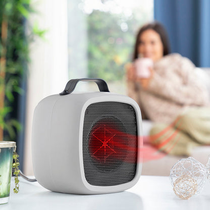 Mini Încălzitor Electric Portabil Bliwarm InnovaGoods 500W cu Mâner și Protecție la Supraincălzire