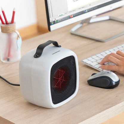 Mini Încălzitor Electric Portabil Bliwarm InnovaGoods 500W cu Mâner și Protecție la Supraincălzire