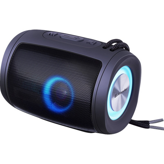Difuzor portabil Defender Enjoy S200 Bluetooth 5.3, 5W, FM, TF, USB, AUX, TWS, iluminare LED (65200)