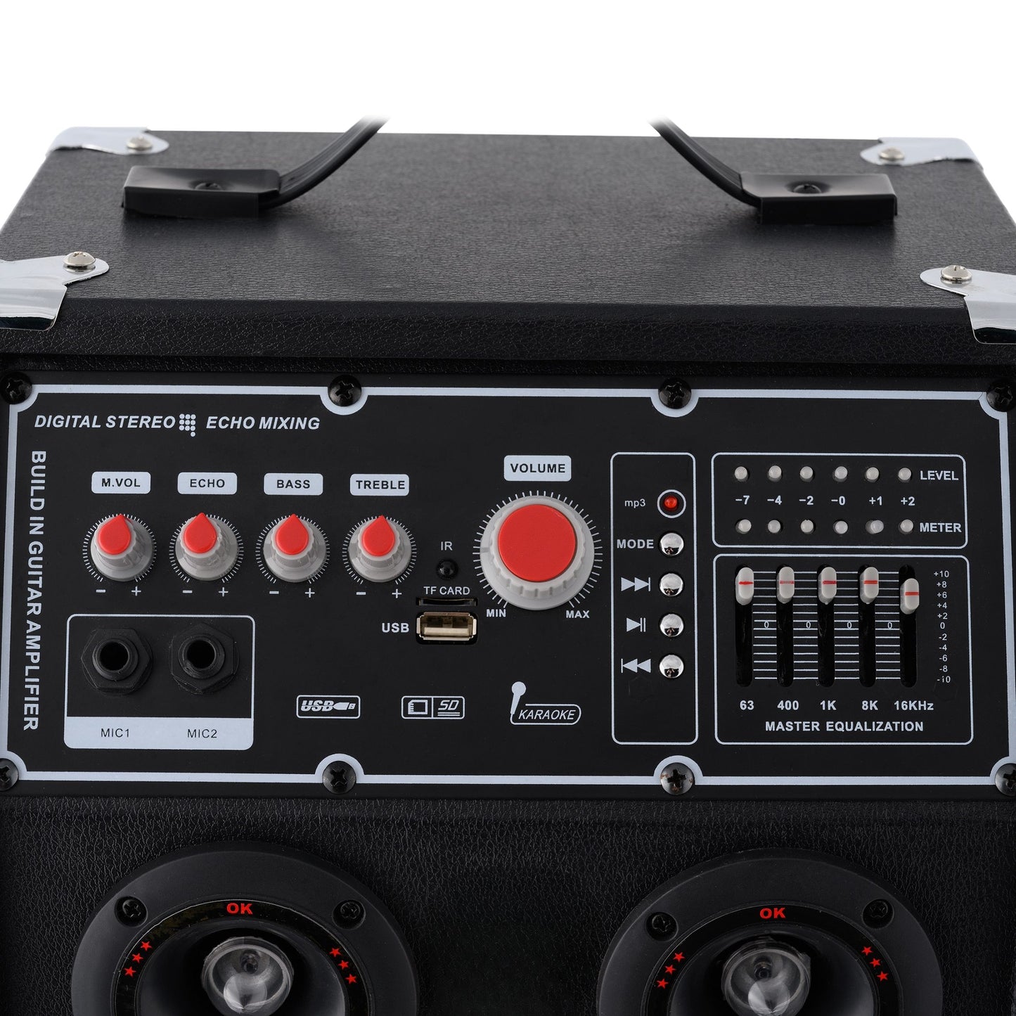 Set boxe active Bluetooth 500W EQ5+ MICROPHONE WIRELESS