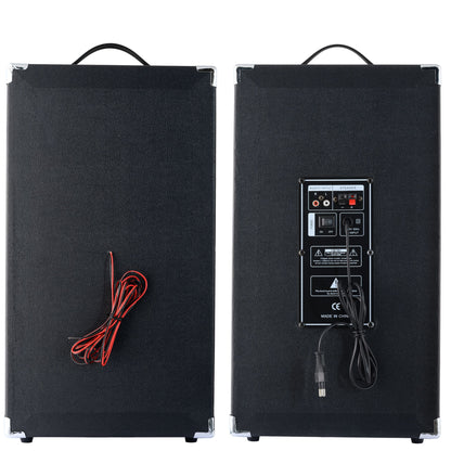 Set boxe active Bluetooth 500W EQ5+ MICROPHONE WIRELESS